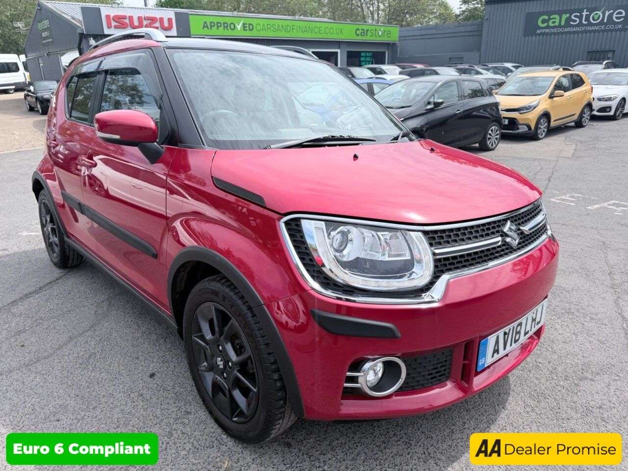 A 2018 SUZUKI IGNIS Red 1.2 Dualjet MHEV SZ5 ALLGRIP, 33,038 miles, Euro 6, ULEZ compliant, Man A 2018 SUZUKI IGNIS Red 1.2 Dualjet MHEV SZ5 ALLGRIP, 33,038 miles, Euro 6, ULEZ compliant, Man