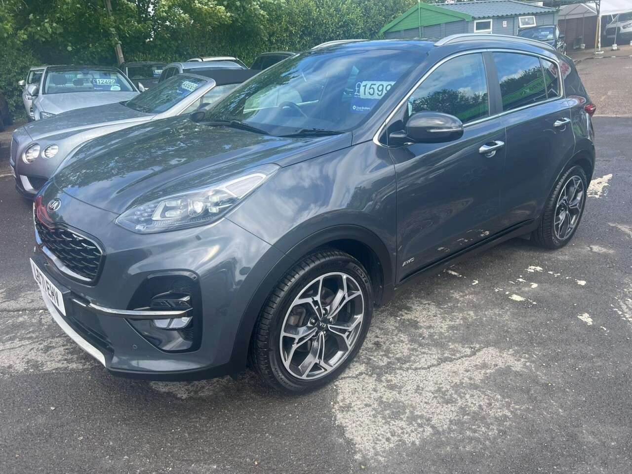 A 2021 KIA SPORTAGE Grey 1.6 T-GDi GT-Line S SUV, 70,000 miles, Euro 6, Automatic AWD, 19in all A 2021 KIA SPORTAGE Grey 1.6 T-GDi GT-Line S SUV, 70,000 miles, Euro 6, Automatic AWD, 19in all