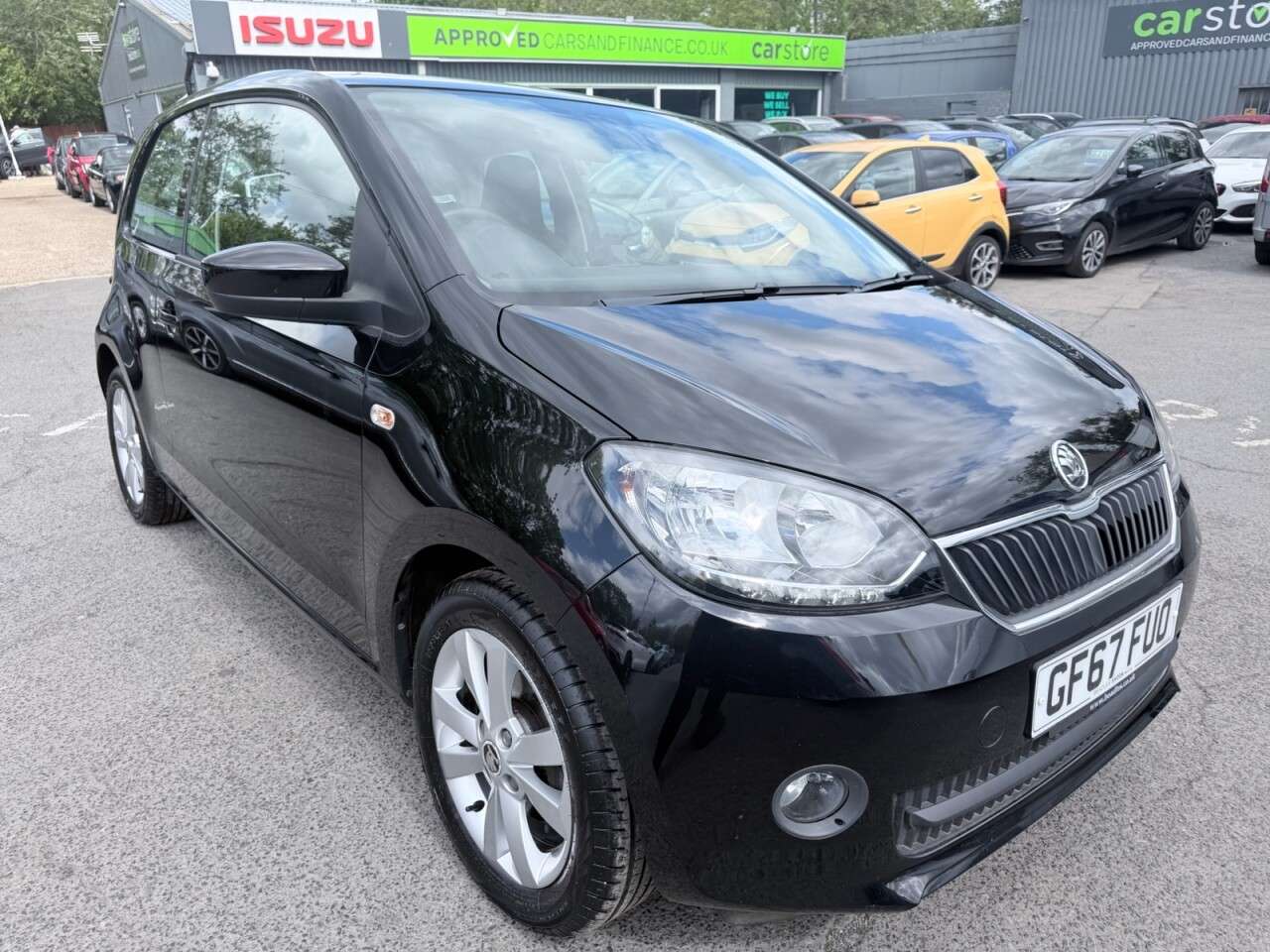 A 2017 SKODA CITIGO Black 1.0 MPI GreenTech SE L hatchback, 23,000 miles, Euro 6, ULEZ complian A 2017 SKODA CITIGO Black 1.0 MPI GreenTech SE L hatchback, 23,000 miles, Euro 6, ULEZ complian
