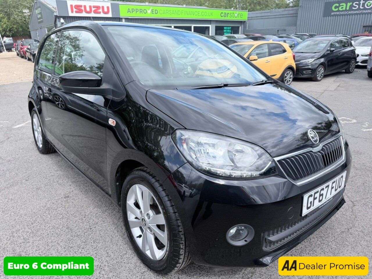 A 2017 SKODA CITIGO Black 1.0 MPI GreenTech SE L hatchback, 23,000 miles, Euro 6, ULEZ complian A 2017 SKODA CITIGO Black 1.0 MPI GreenTech SE L hatchback, 23,000 miles, Euro 6, ULEZ complian