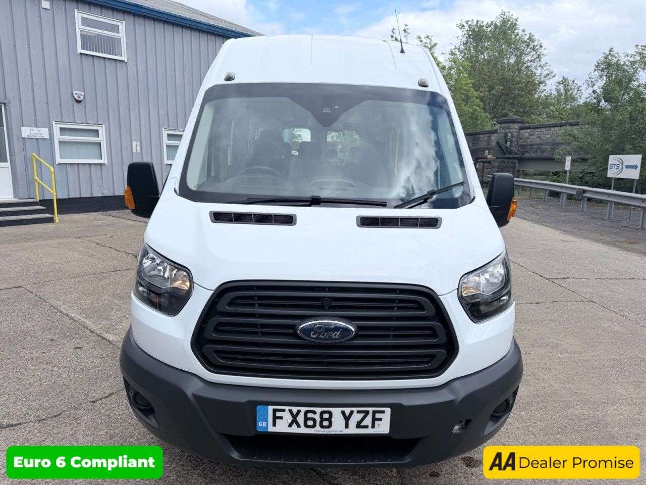 A 2018 FORD TRANSIT White 2.2 TDCi 460 HDT minibus, 68,000 miles, 18 seater, 6 Speed Manual Gea A 2018 FORD TRANSIT White 2.2 TDCi 460 HDT minibus, 68,000 miles, 18 seater, 6 Speed Manual Gea