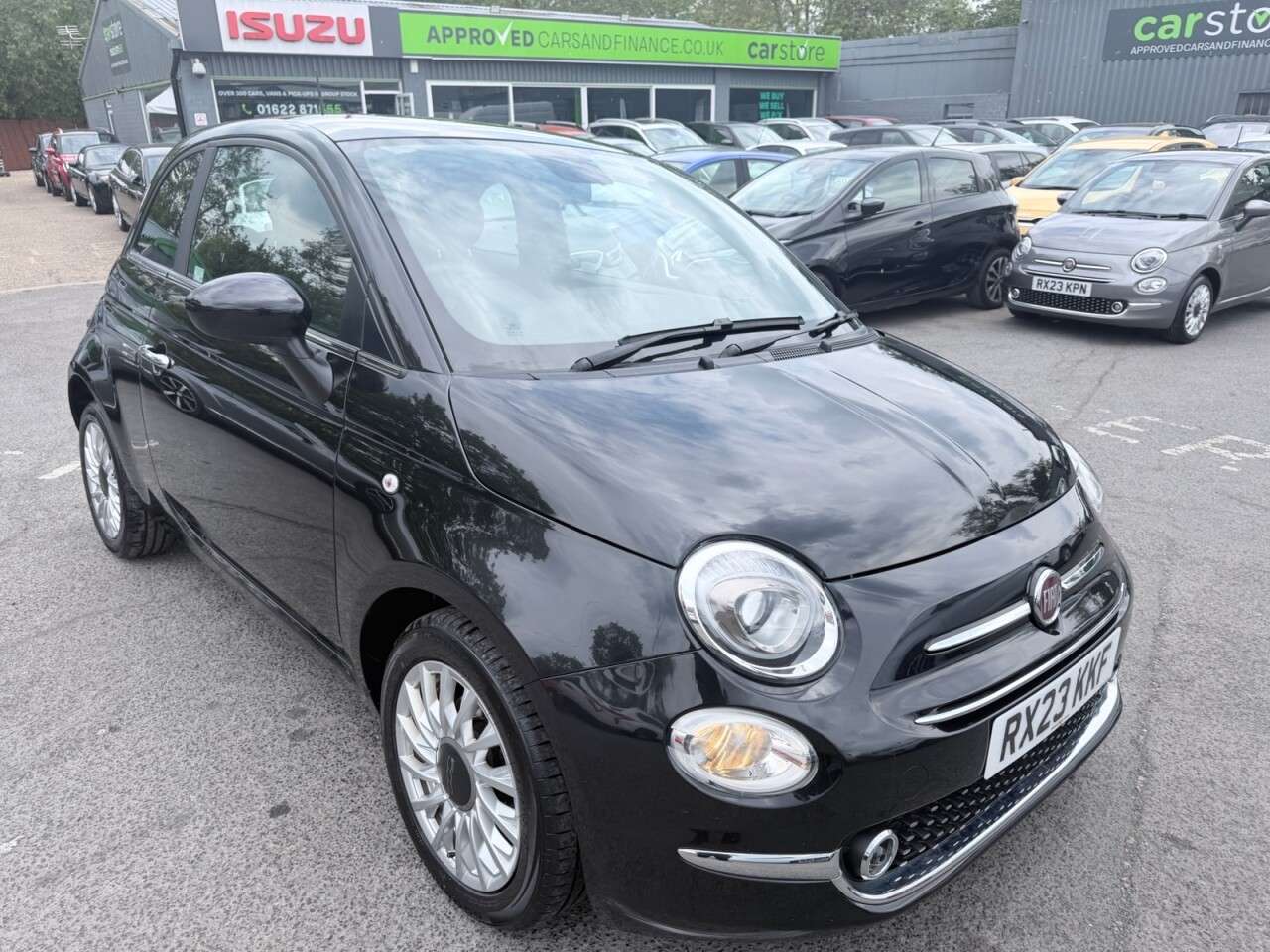 A 2023 FIAT 500 Black 1.0 MHEV hatchback, 39,998 miles, Euro 6, ULEZ compliant, 6-speed man A 2023 FIAT 500 Black 1.0 MHEV hatchback, 39,998 miles, Euro 6, ULEZ compliant, 6-speed man