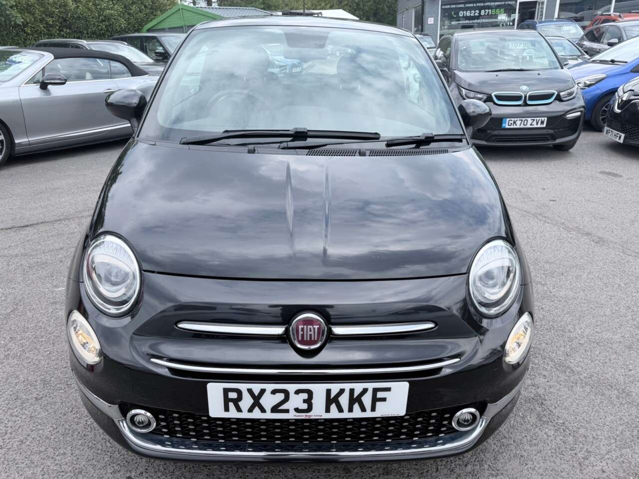 A 2023 FIAT 500 Black 1.0 MHEV hatchback, 39,998 miles, Euro 6, ULEZ compliant, 6-speed man A 2023 FIAT 500 Black 1.0 MHEV hatchback, 39,998 miles, Euro 6, ULEZ compliant, 6-speed man