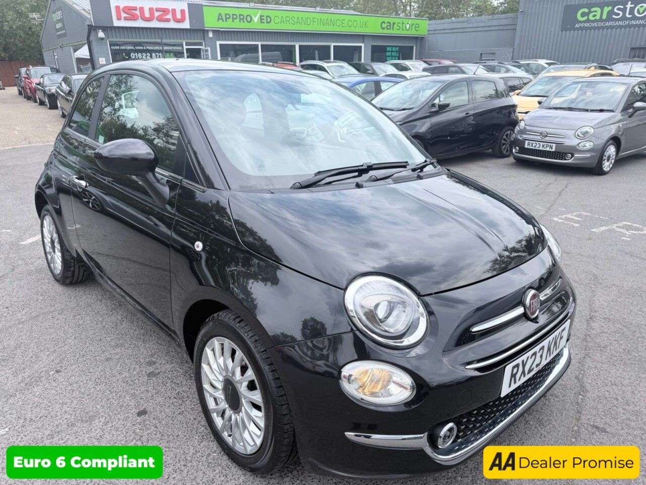 A 2023 FIAT 500 Black 1.0 MHEV hatchback, 39,998 miles, Euro 6, ULEZ compliant, 6-speed man A 2023 FIAT 500 Black 1.0 MHEV hatchback, 39,998 miles, Euro 6, ULEZ compliant, 6-speed man