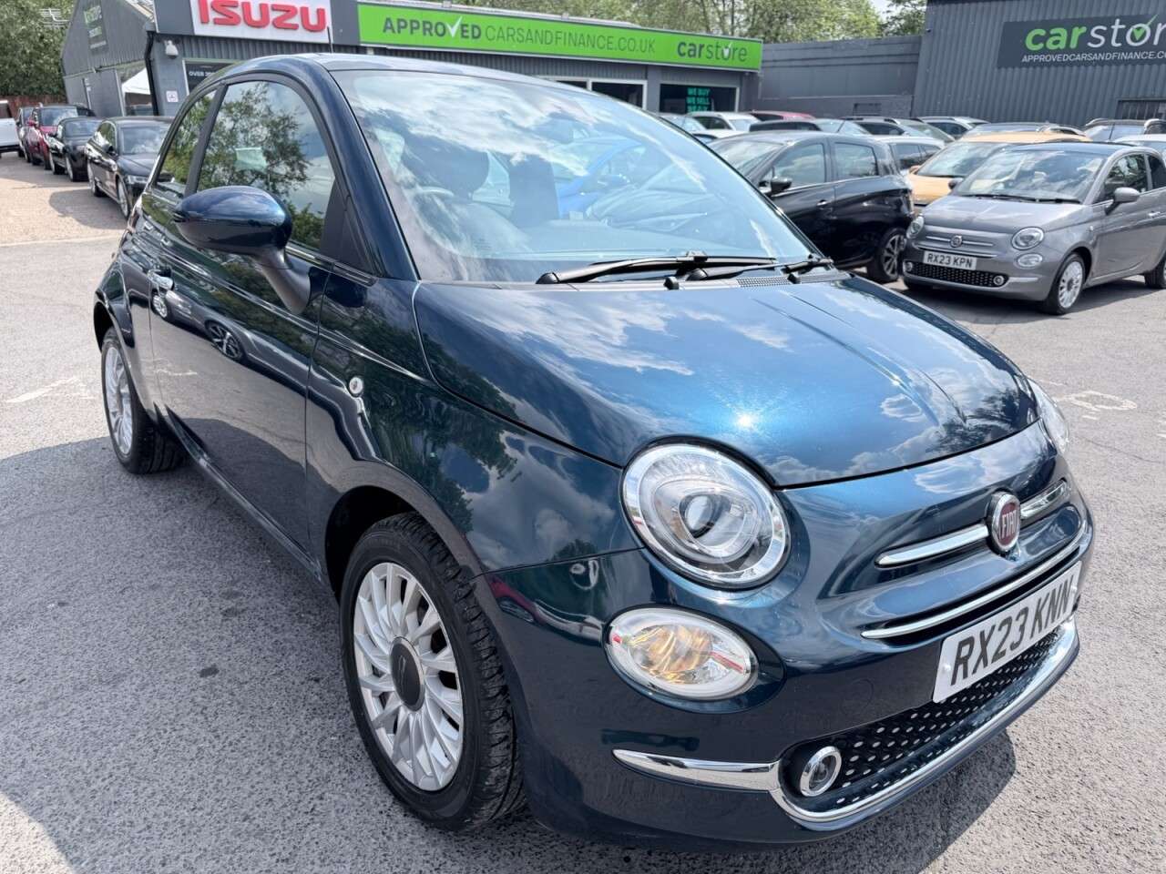 A 2023 FIAT 500 Blue 1.0 MHEV hatchback, 44,183 miles, Euro 6, ULEZ compliant, 6-speed manu A 2023 FIAT 500 Blue 1.0 MHEV hatchback, 44,183 miles, Euro 6, ULEZ compliant, 6-speed manu