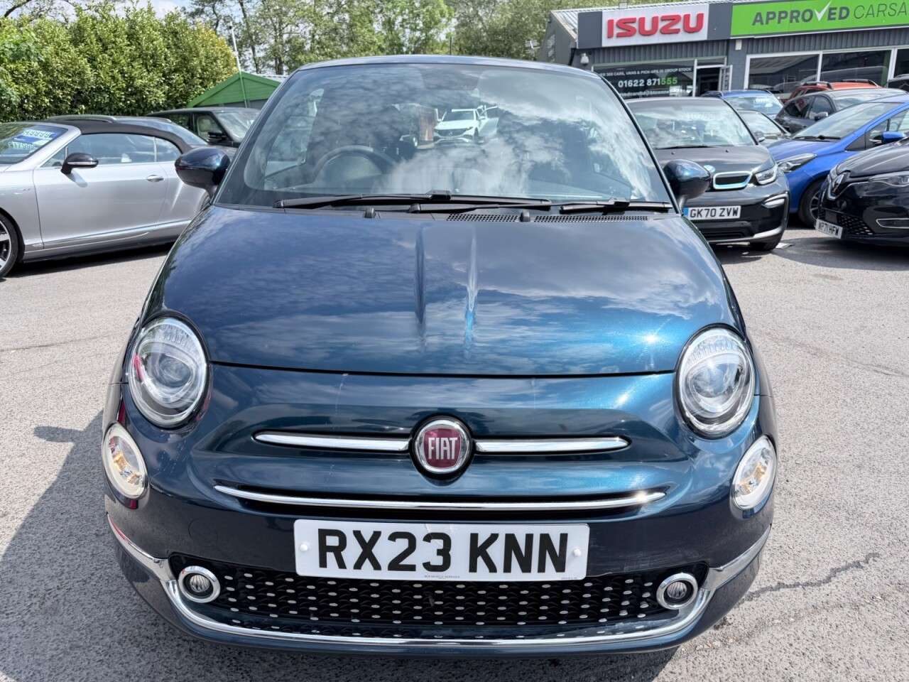 A 2023 FIAT 500 Blue 1.0 MHEV hatchback, 44,183 miles, Euro 6, ULEZ compliant, 6-speed manu A 2023 FIAT 500 Blue 1.0 MHEV hatchback, 44,183 miles, Euro 6, ULEZ compliant, 6-speed manu