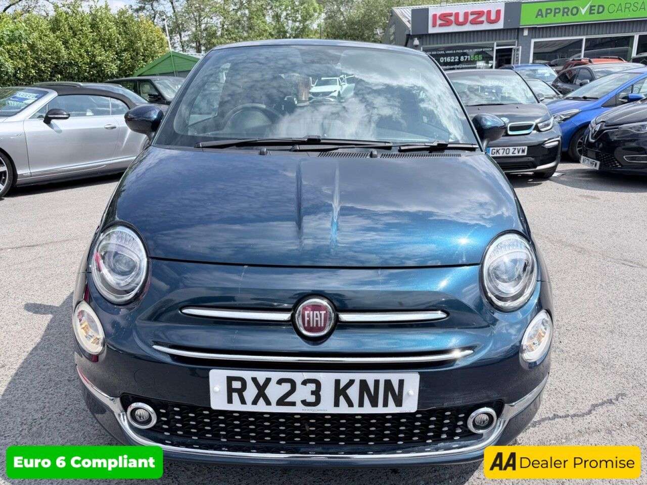 A 2023 FIAT 500 Blue 1.0 MHEV hatchback, 44,183 miles, Euro 6, ULEZ compliant, 6-speed manu A 2023 FIAT 500 Blue 1.0 MHEV hatchback, 44,183 miles, Euro 6, ULEZ compliant, 6-speed manu