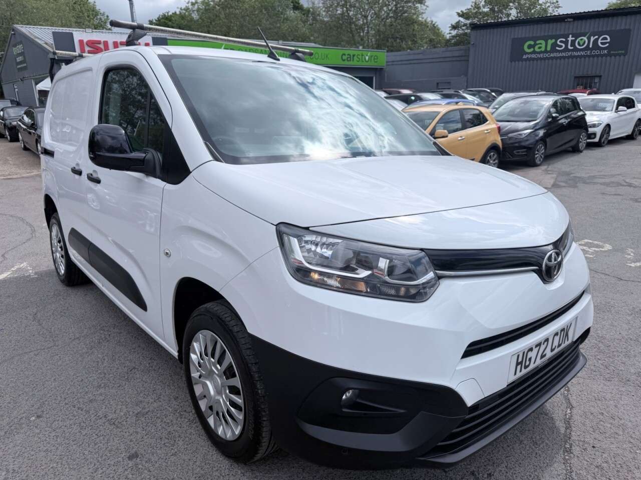 A 2023 TOYOTA PROACE CITY White 1.5 BlueHDi Icon panel van, 86,000 miles, Euro 6, 6-Speed manual, A/C A 2023 TOYOTA PROACE CITY White 1.5 BlueHDi Icon panel van, 86,000 miles, Euro 6, 6-Speed manual, A/C