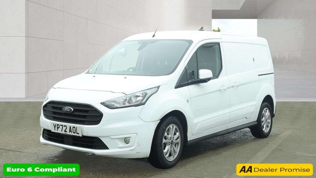 A 2022 FORD TRANSIT CONNECT Grey 2.0 280 EcoBlue Trend van, 21,700 miles, Euro 6, ULEZ compliant, 6-Spe A 2022 FORD TRANSIT CONNECT Grey 2.0 280 EcoBlue Trend van, 21,700 miles, Euro 6, ULEZ compliant, 6-Spe