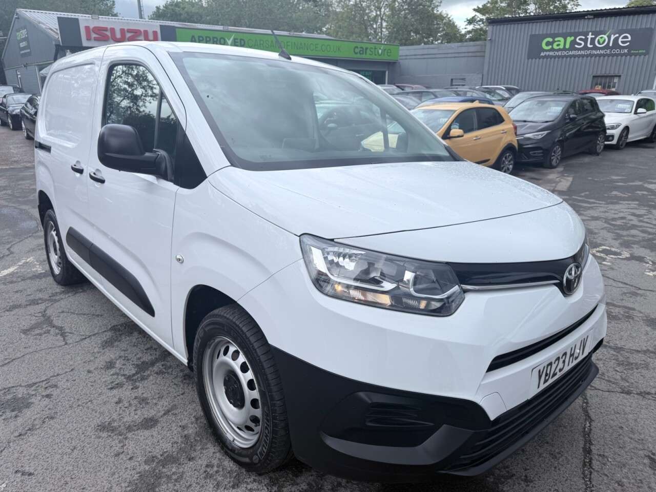 A 2023 TOYOTA PROACE CITY White 1.5 BlueHDi Active panel van, 29,800 miles, Euro 6, ULEZ compliant, 6 A 2023 TOYOTA PROACE CITY White 1.5 BlueHDi Active panel van, 29,800 miles, Euro 6, ULEZ compliant, 6