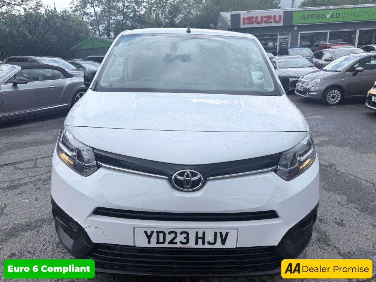 A 2023 TOYOTA PROACE CITY White 1.5 BlueHDi Active panel van, 29,800 miles, Euro 6, ULEZ compliant, 6 A 2023 TOYOTA PROACE CITY White 1.5 BlueHDi Active panel van, 29,800 miles, Euro 6, ULEZ compliant, 6