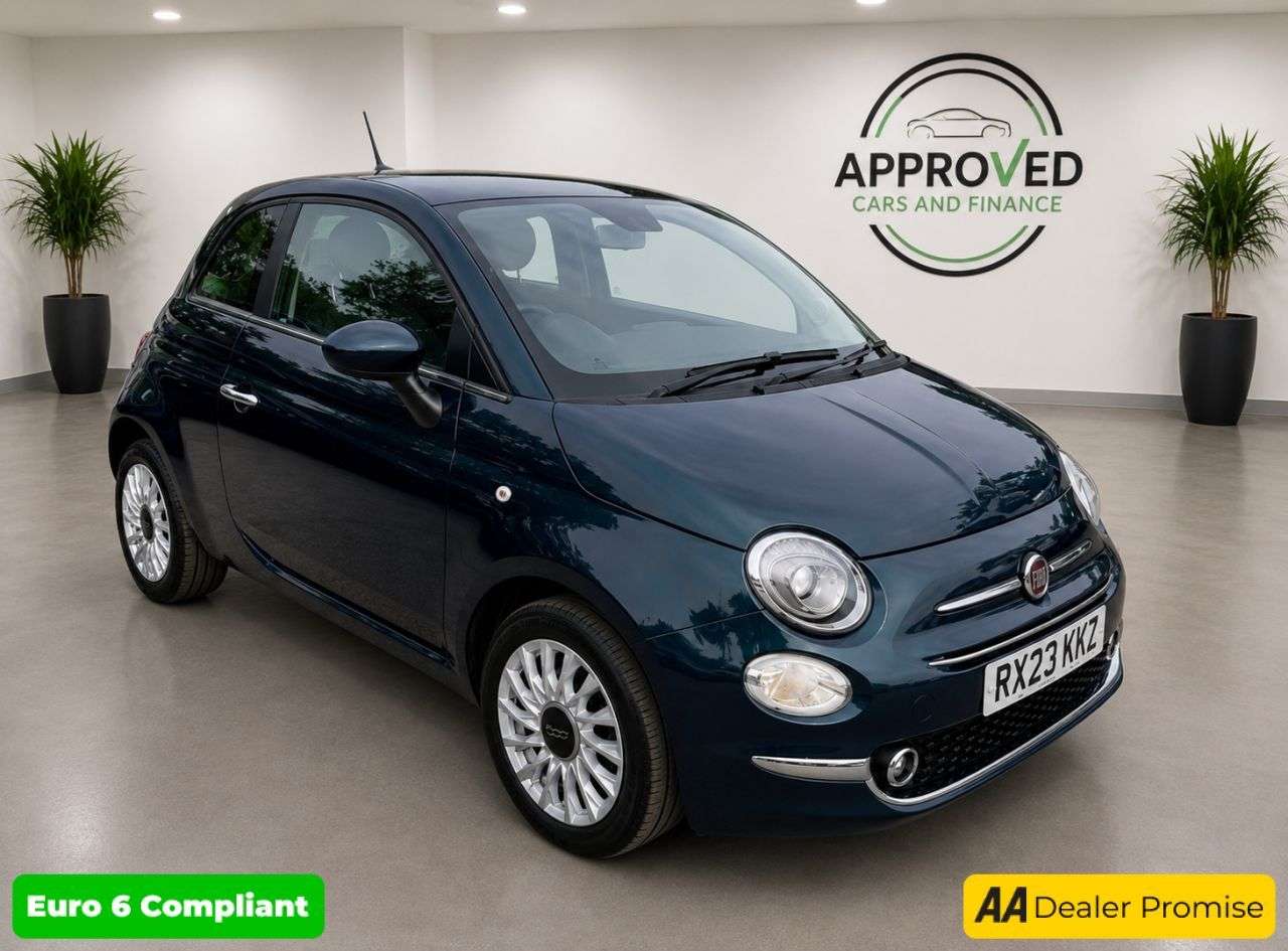 A 2023 FIAT 500 Blue 1.0 MHEV hatchback, 36,372 miles, Euro 6, ULEZ compliant, 6-speed manu A 2023 FIAT 500 Blue 1.0 MHEV hatchback, 36,372 miles, Euro 6, ULEZ compliant, 6-speed manu