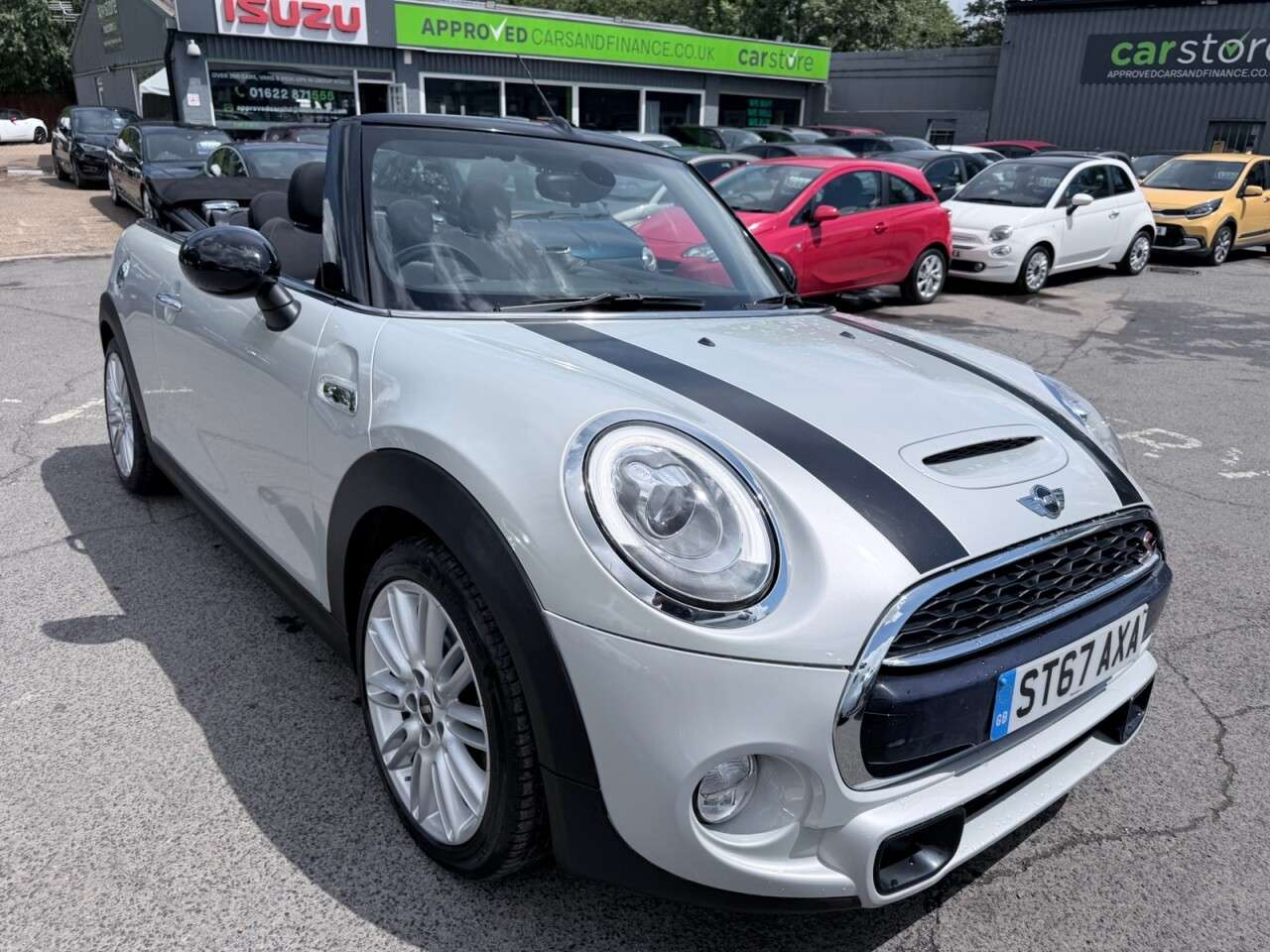 A 2017 MINI CONVERTIBLE 2.0 Cooper S Convertible Automatic, 20,400 miles, 2 owners, full history, E A 2017 MINI CONVERTIBLE 2.0 Cooper S Convertible Automatic, 20,400 miles, 2 owners, full history, E