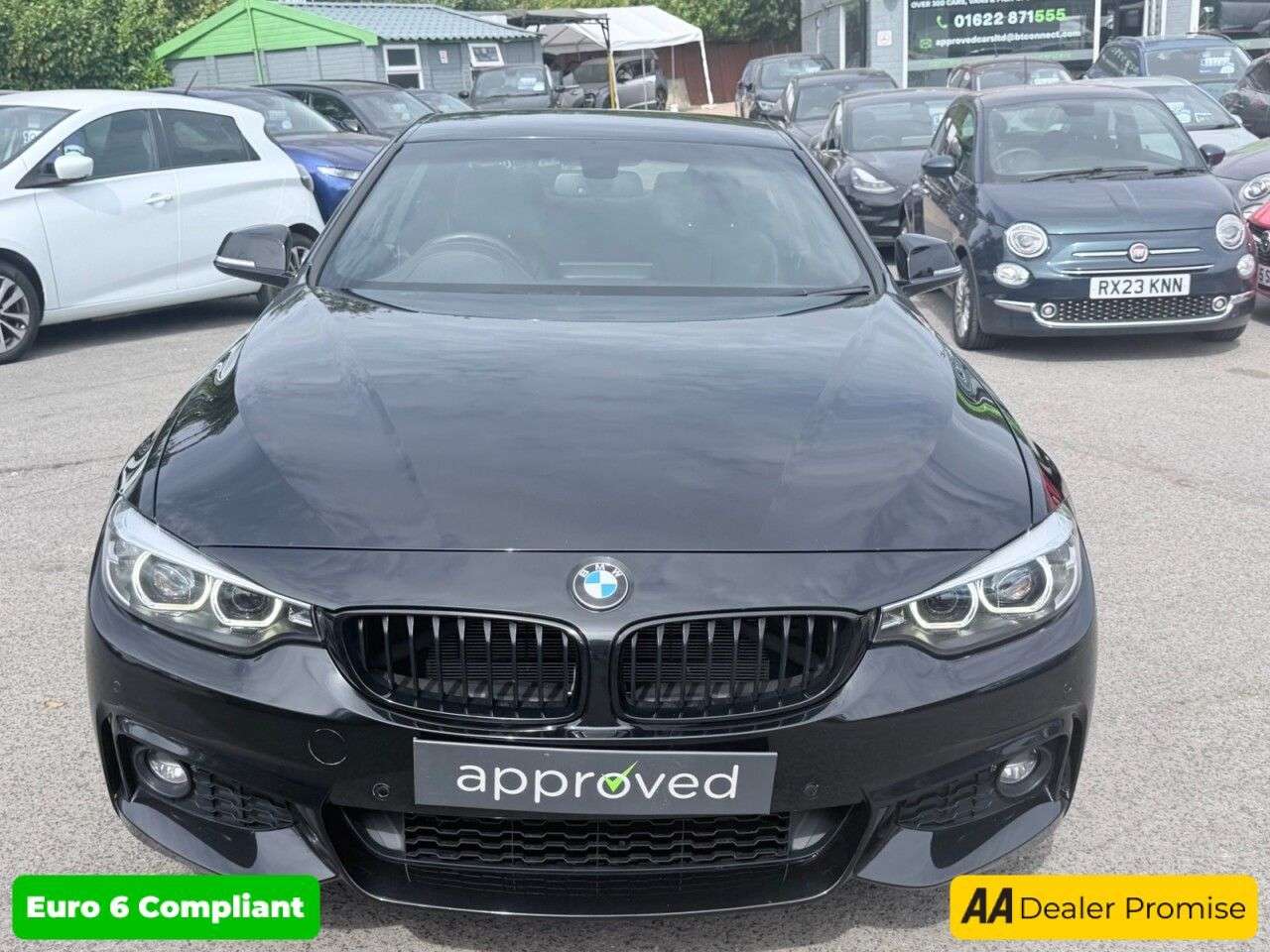 A 2019 BMW 4 SERIES Black BMW 420i M Sport xDrive, 58,000 miles, ULEZ compliant, Automatic, M S A 2019 BMW 4 SERIES Black BMW 420i M Sport xDrive, 58,000 miles, ULEZ compliant, Automatic, M S