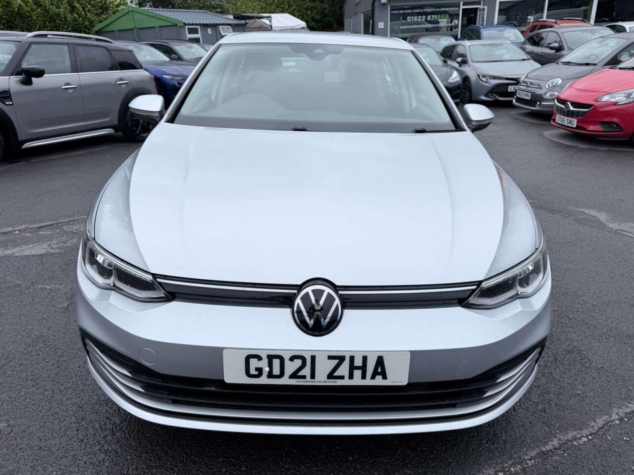 A 2021 VOLKSWAGEN GOLF Silver 1.5 TSI Life hatchback, 49,700 miles, Euro 6, 6-speed manual, 16in a A 2021 VOLKSWAGEN GOLF Silver 1.5 TSI Life hatchback, 49,700 miles, Euro 6, 6-speed manual, 16in a