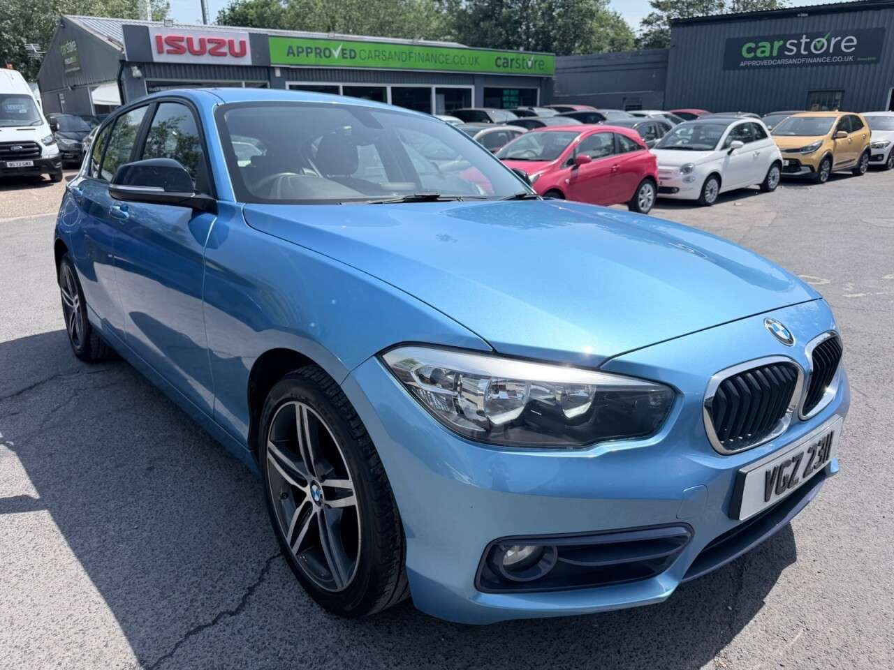 A 2018 BMW 1 SERIES Blue 1.5 116d Sport hatchback, 83,000 miles, Euro 6, 6-speed manual, 17in a A 2018 BMW 1 SERIES Blue 1.5 116d Sport hatchback, 83,000 miles, Euro 6, 6-speed manual, 17in a