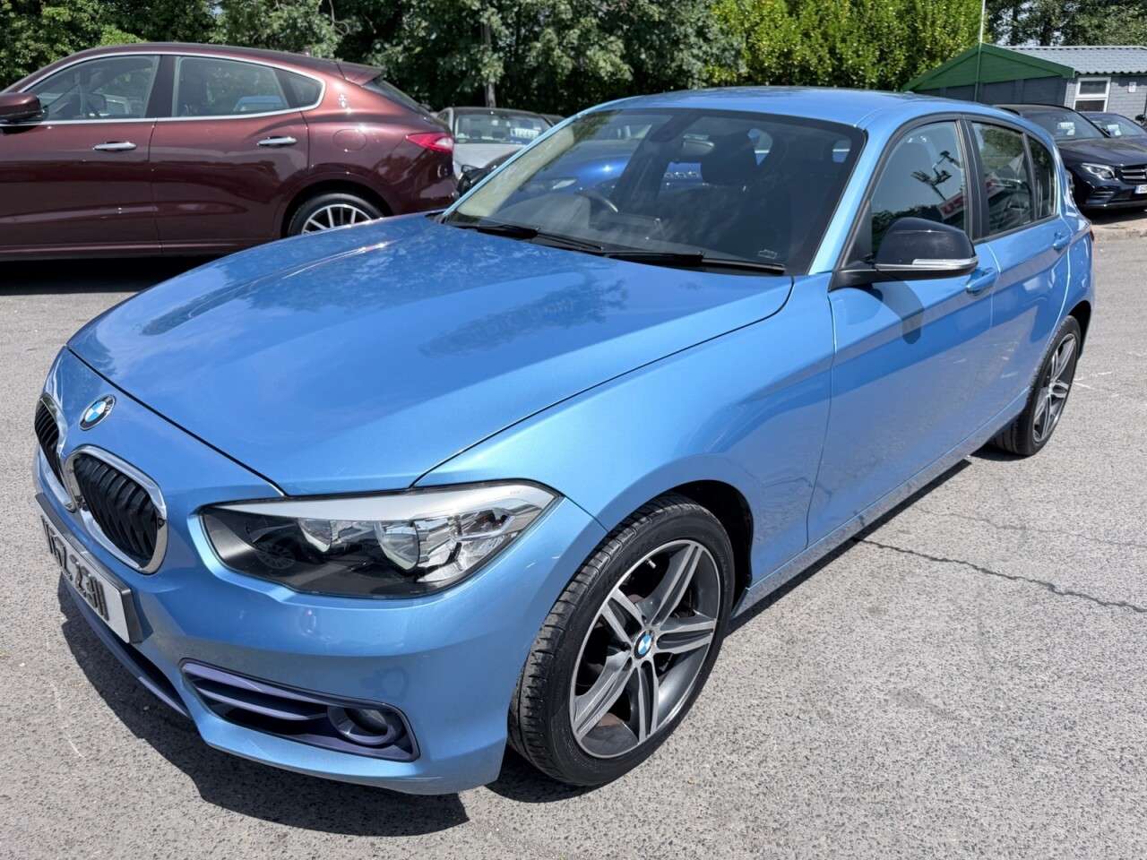A 2018 BMW 1 SERIES Blue 1.5 116d Sport hatchback, 83,000 miles, Euro 6, 6-speed manual, 17in a A 2018 BMW 1 SERIES Blue 1.5 116d Sport hatchback, 83,000 miles, Euro 6, 6-speed manual, 17in a