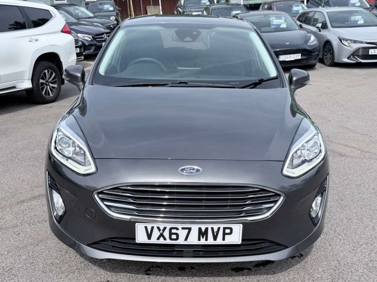 A 2017 FORD FIESTA Grey 1.0T EcoBoost Titanium hatchback, 52,000 miles, Euro 6, ULEZ compliant A 2017 FORD FIESTA Grey 1.0T EcoBoost Titanium hatchback, 52,000 miles, Euro 6, ULEZ compliant