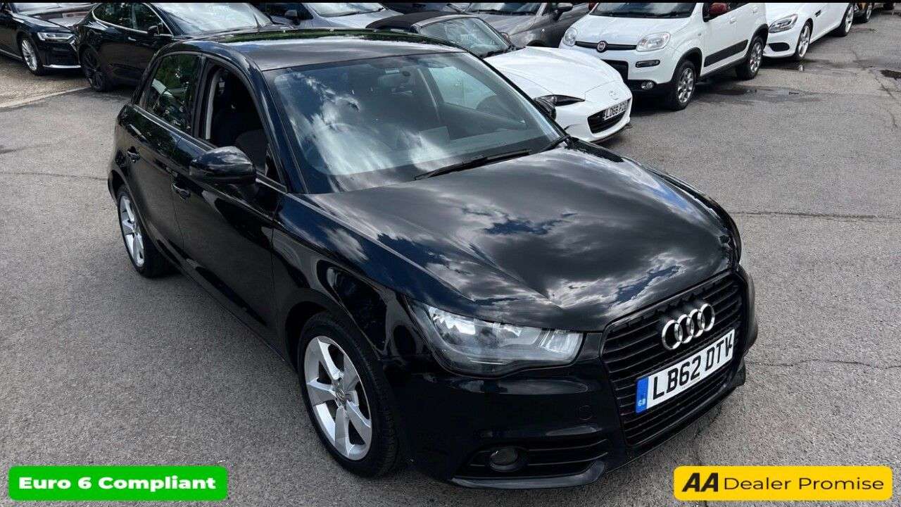 A 2012 AUDI A1 1.6 TDI Sport Sportback 5dr Diesel Manual Euro 5 (s/s) (105 ps) in solid bl A 2012 AUDI A1 1.6 TDI Sport Sportback 5dr Diesel Manual Euro 5 (s/s) (105 ps) in solid bl