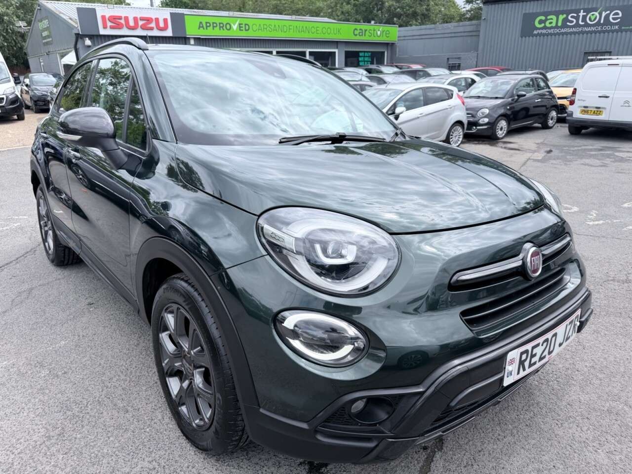 A 2020 FIAT 500X Green 1.0 FireFly Turbo S-Design SUV, 19,925 miles, Euro 6, ULEZ compliant, A 2020 FIAT 500X Green 1.0 FireFly Turbo S-Design SUV, 19,925 miles, Euro 6, ULEZ compliant,