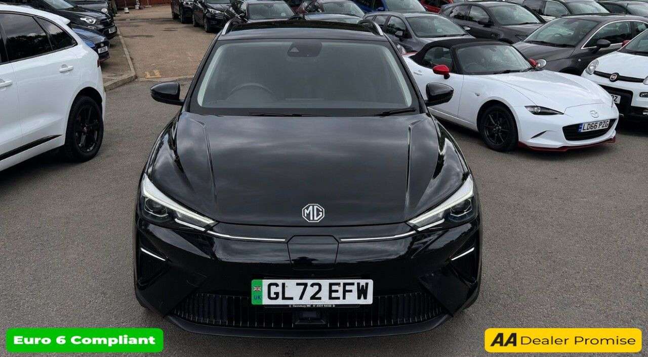 A 2022 MG MG5 Black 61.1kWh Trophy Long Range estate, 29,802 miles, Electric Automatic, 3 A 2022 MG MG5 Black 61.1kWh Trophy Long Range estate, 29,802 miles, Electric Automatic, 3
