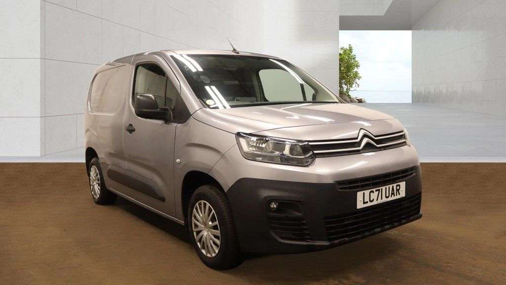 A 2021 CITROEN BERLINGO Grey 1.5 BlueHDi 650 Enterprise M Pro van, 59,999 miles, Euro 6, 8in Touchs A 2021 CITROEN BERLINGO Grey 1.5 BlueHDi 650 Enterprise M Pro van, 59,999 miles, Euro 6, 8in Touchs