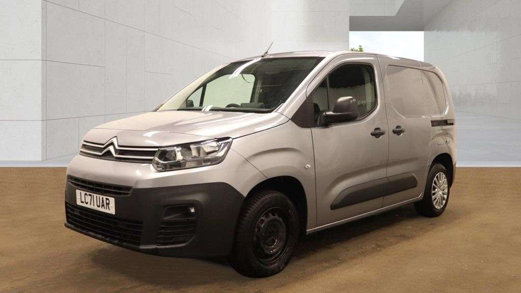 A 2021 CITROEN BERLINGO Grey 1.5 BlueHDi 650 Enterprise M Pro van, 59,999 miles, Euro 6, 8in Touchs A 2021 CITROEN BERLINGO Grey 1.5 BlueHDi 650 Enterprise M Pro van, 59,999 miles, Euro 6, 8in Touchs