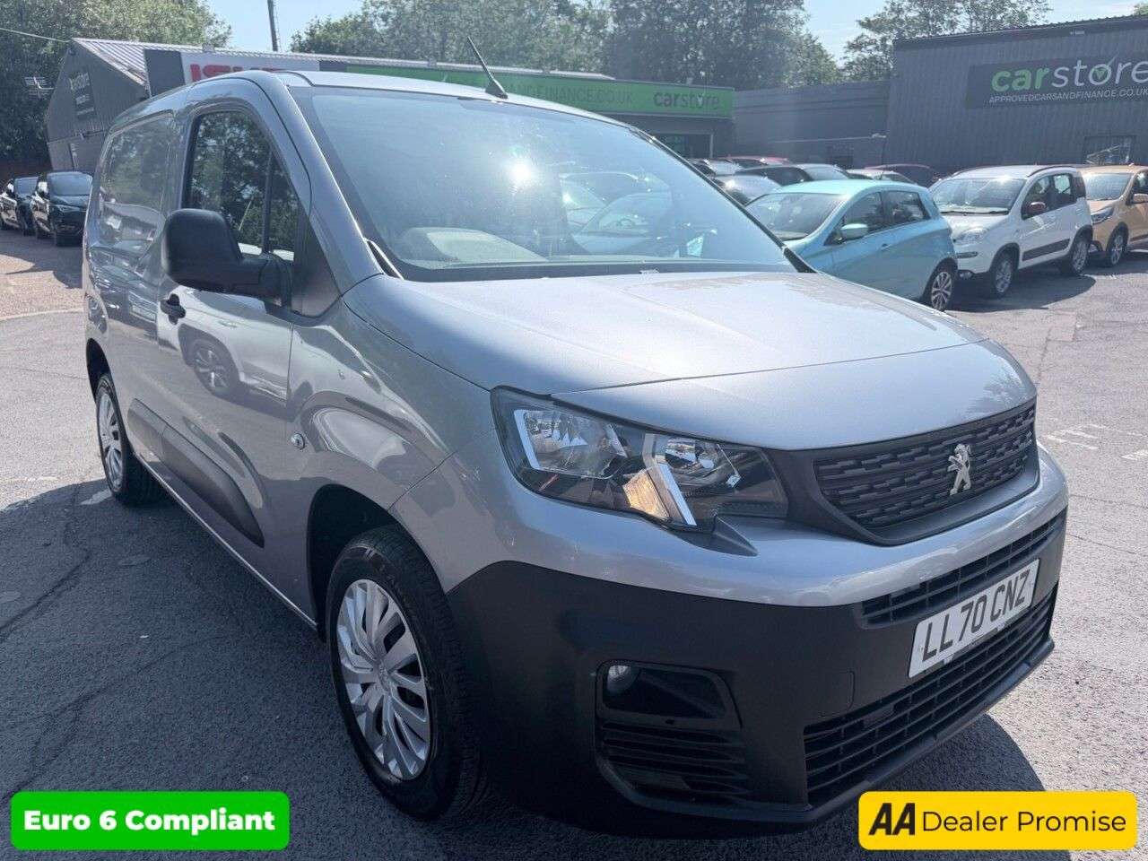 A 2021 PEUGEOT PARTNER Grey 1.5 BlueHDi Professional van, 20,400 miles, Euro 6, 5-Speed manual, 8i A 2021 PEUGEOT PARTNER Grey 1.5 BlueHDi Professional van, 20,400 miles, Euro 6, 5-Speed manual, 8i