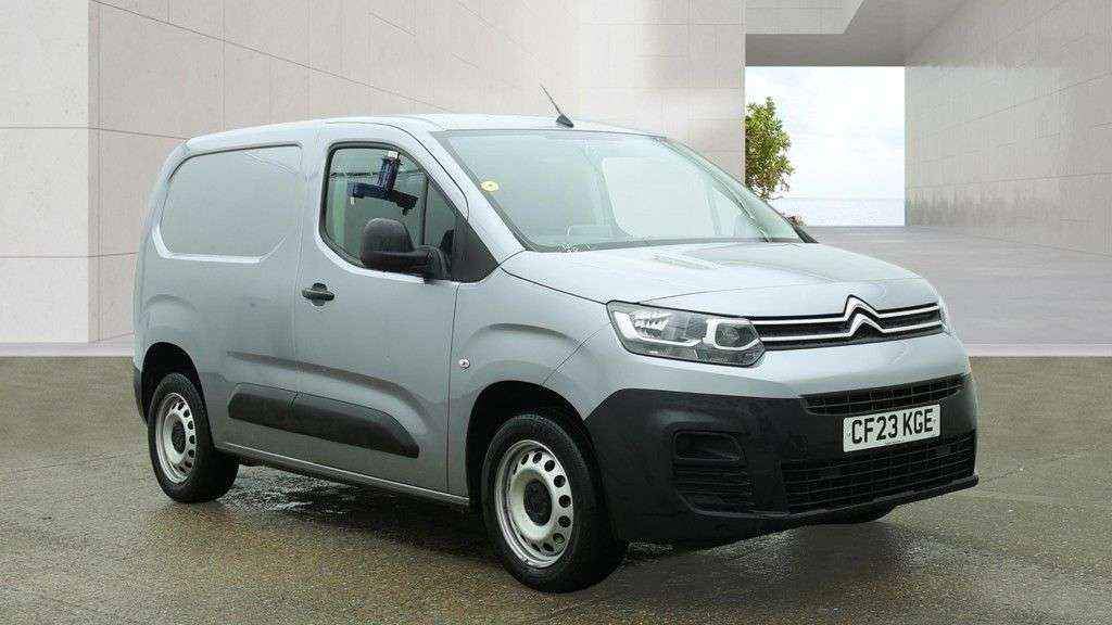 A 2023 CITROEN BERLINGO Grey 1.5 BlueHDi Enterprise Edition M van, 22,616 miles, Euro 6, 8in Touchs A 2023 CITROEN BERLINGO Grey 1.5 BlueHDi Enterprise Edition M van, 22,616 miles, Euro 6, 8in Touchs