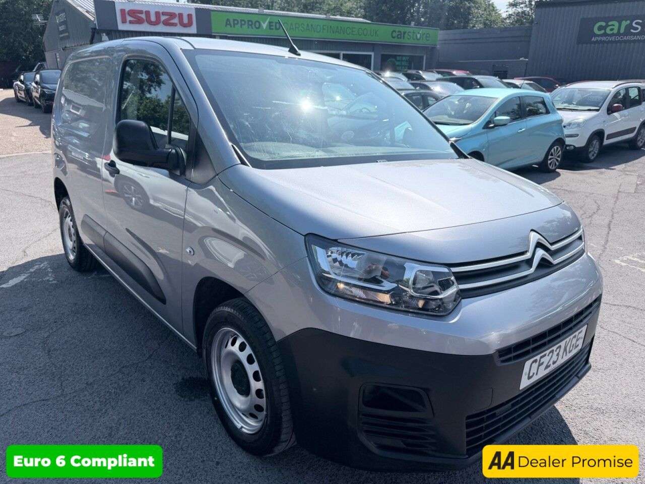 A 2023 CITROEN BERLINGO Grey 1.5 BlueHDi Enterprise Edition M van, 22,616 miles, Euro 6, 8in Touchs A 2023 CITROEN BERLINGO Grey 1.5 BlueHDi Enterprise Edition M van, 22,616 miles, Euro 6, 8in Touchs