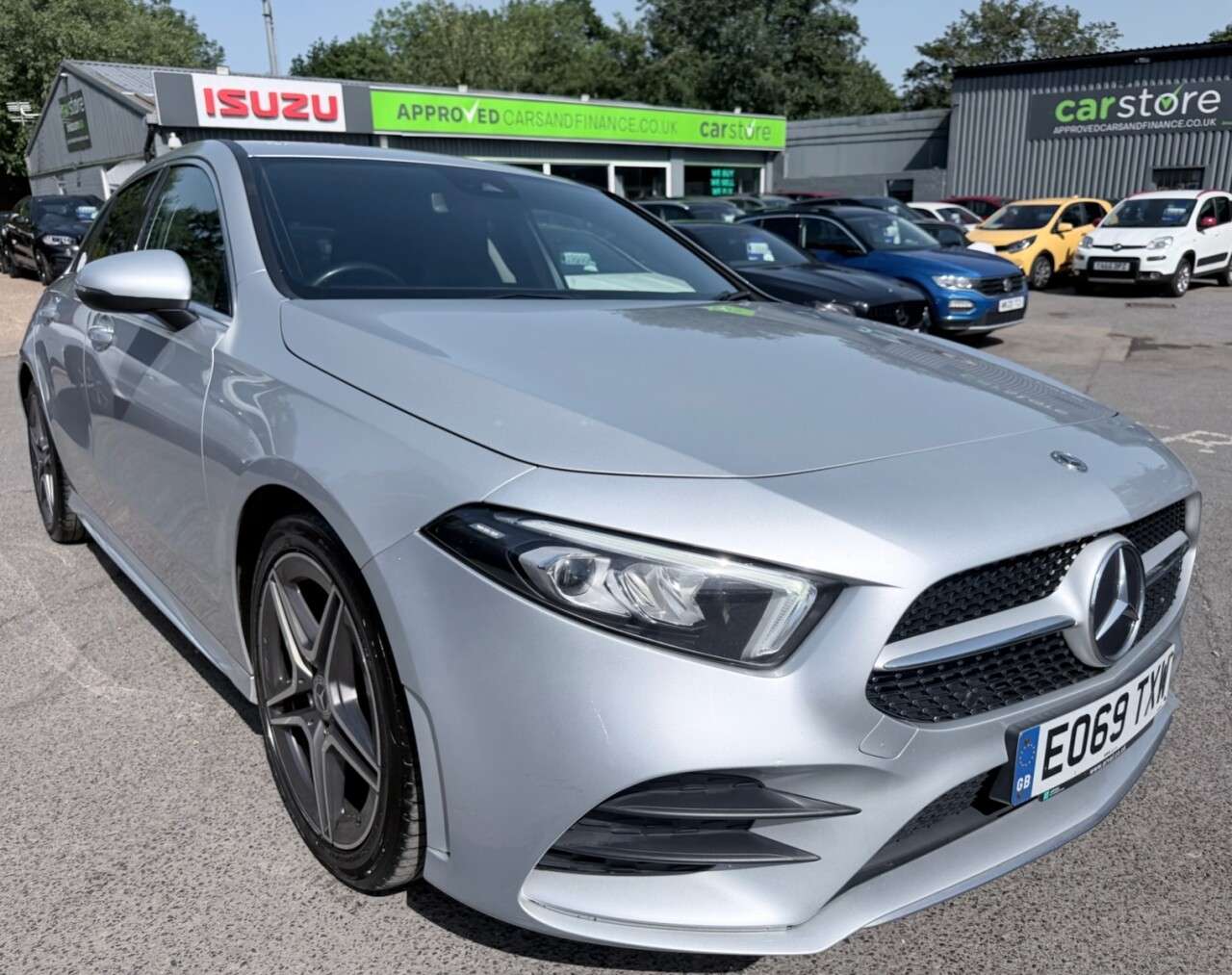A 2019 MERCEDES-BENZ A CLASS Silver A200d AMG Line hatchback, 79,000 miles, Euro 6, Automatic, 18in Allo A 2019 MERCEDES-BENZ A CLASS Silver A200d AMG Line hatchback, 79,000 miles, Euro 6, Automatic, 18in Allo