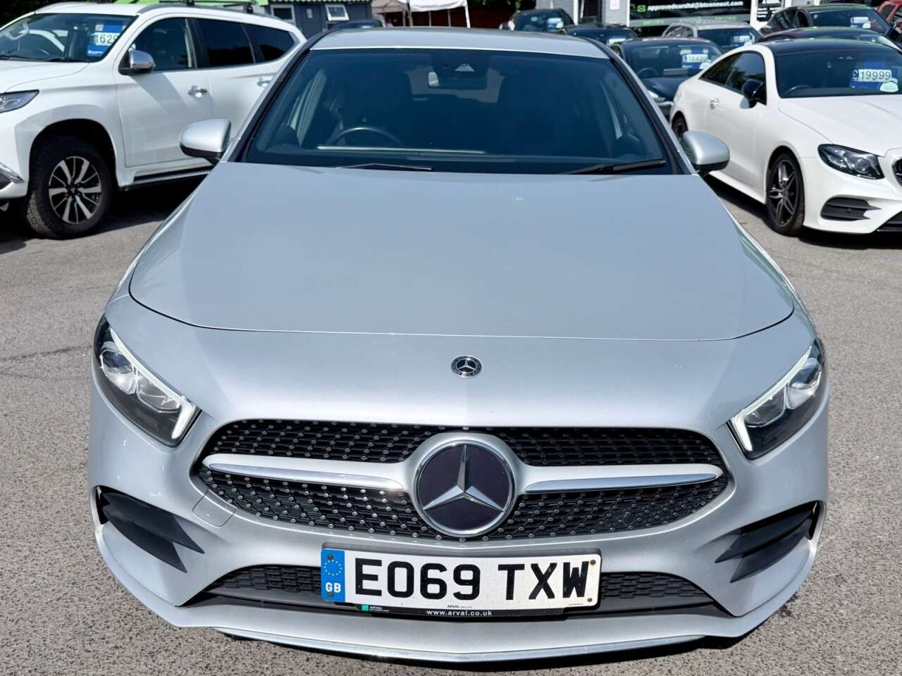 A 2019 MERCEDES-BENZ A CLASS Silver A200d AMG Line hatchback, 79,000 miles, Euro 6, Automatic, 18in Allo A 2019 MERCEDES-BENZ A CLASS Silver A200d AMG Line hatchback, 79,000 miles, Euro 6, Automatic, 18in Allo