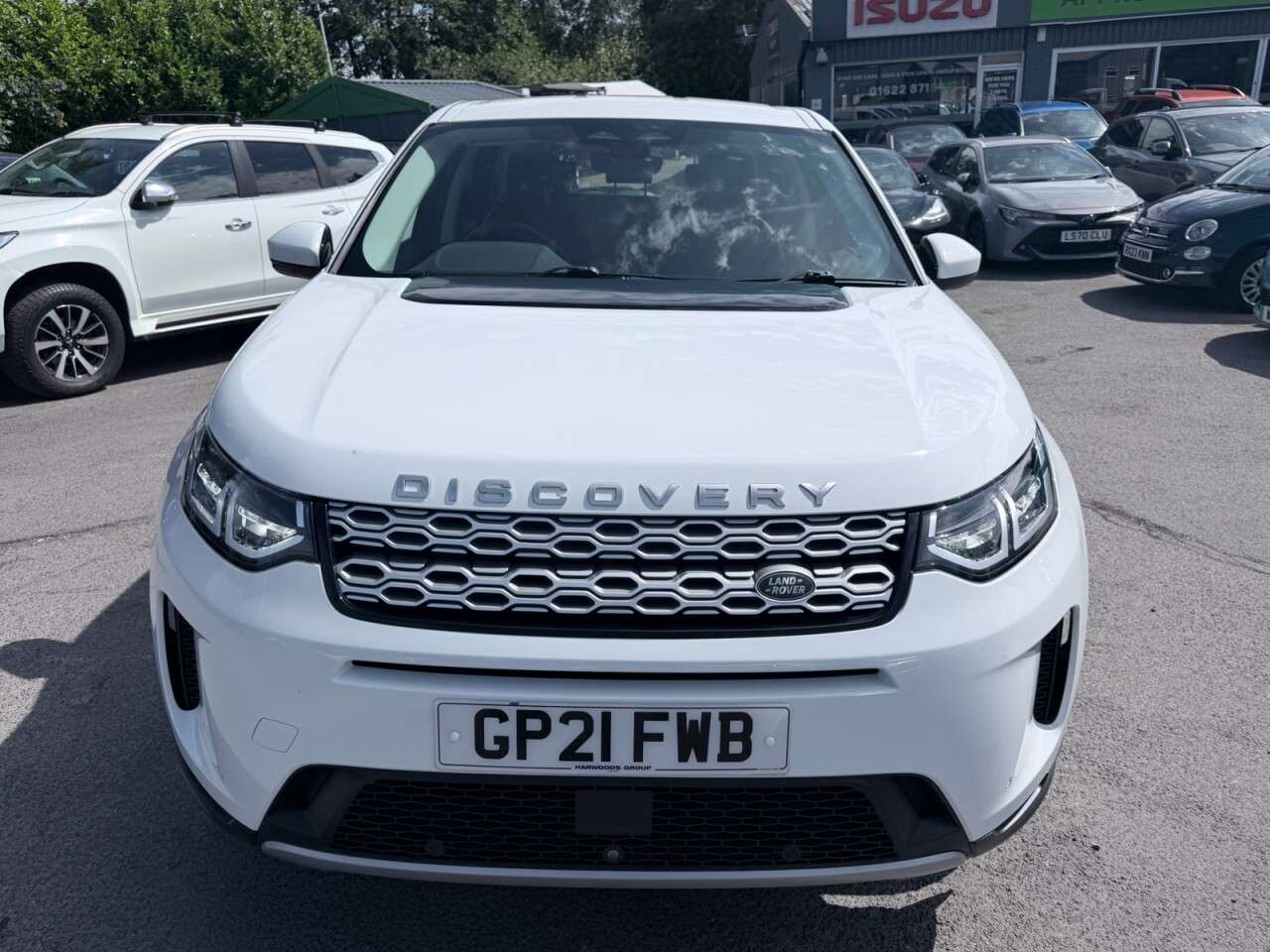 A 2021 LAND ROVER DISCOVERY SPORT White 2.0 D165 MHEV S SUV, 55,253 miles, Euro 6, Automatic 4WD, 7 Seats, Le A 2021 LAND ROVER DISCOVERY SPORT White 2.0 D165 MHEV S SUV, 55,253 miles, Euro 6, Automatic 4WD, 7 Seats, Le