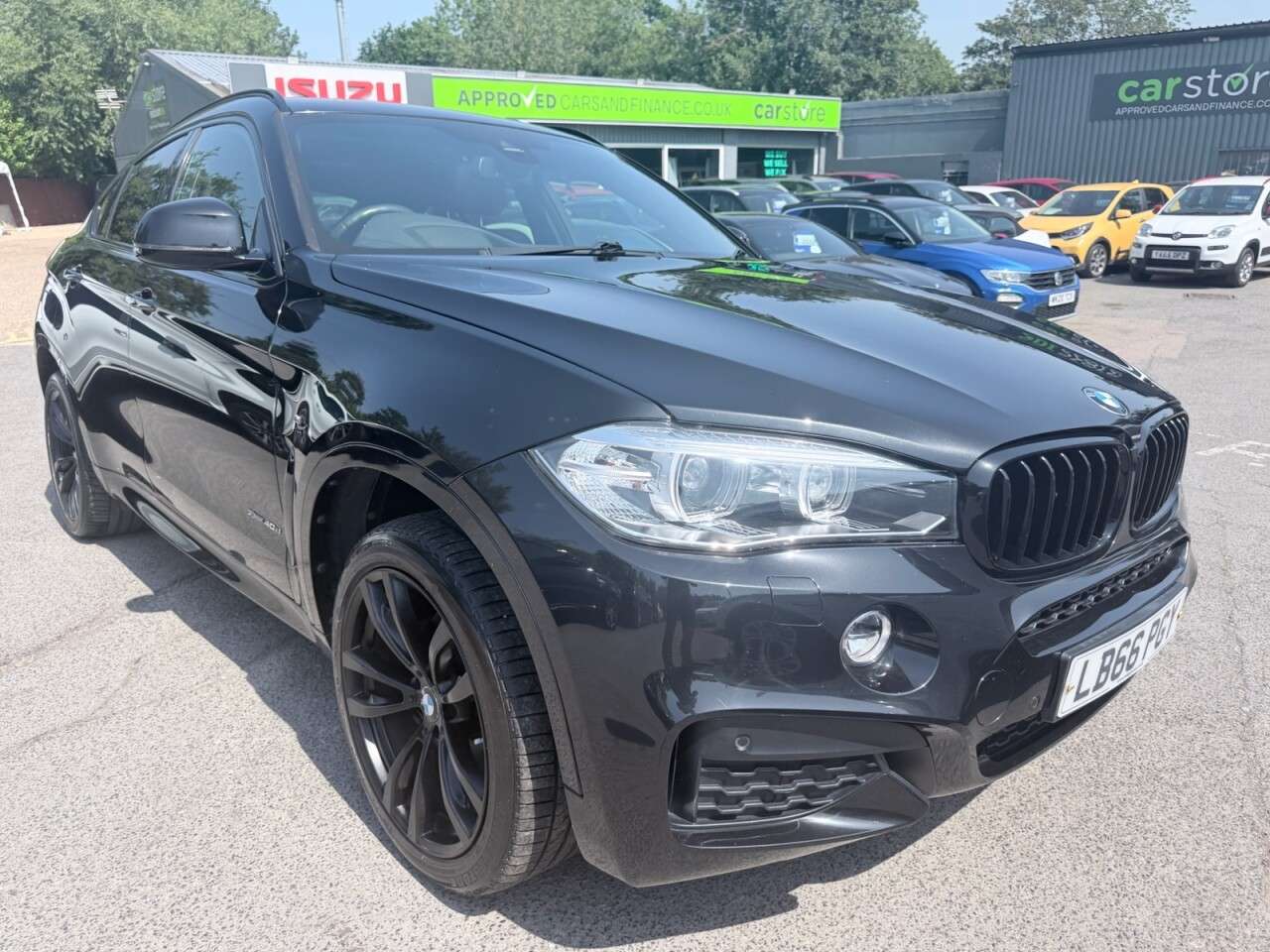 A 2017 BMW X6 Black 3.0 40d M Sport SUV, 88,500 miles, Euro 6, Automatic xDrive, HK audio A 2017 BMW X6 Black 3.0 40d M Sport SUV, 88,500 miles, Euro 6, Automatic xDrive, HK audio
