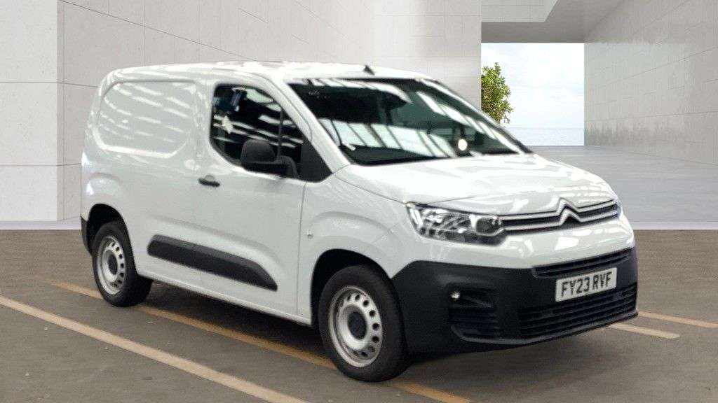 A 2023 CITROEN BERLINGO White 1.2 PureTech Enterprise Pro van, 25,750 miles, Euro 6, 6-Speed manual A 2023 CITROEN BERLINGO White 1.2 PureTech Enterprise Pro van, 25,750 miles, Euro 6, 6-Speed manual