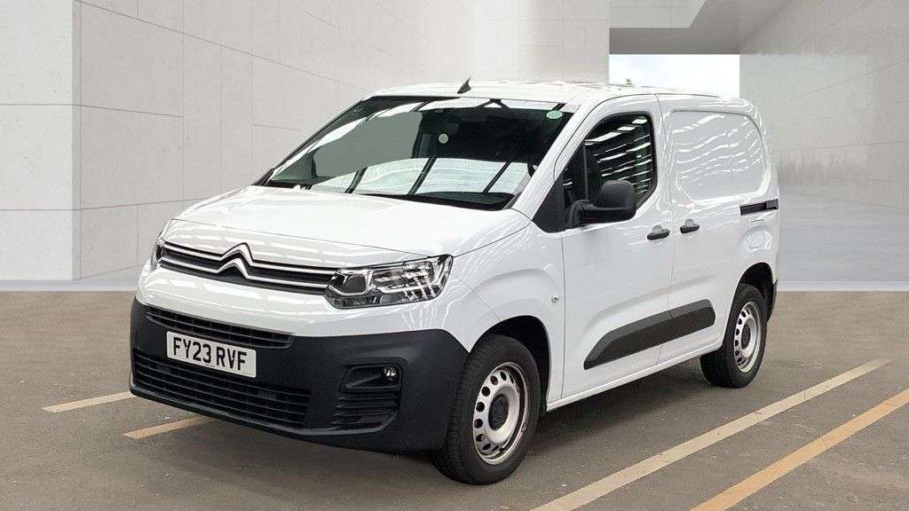 A 2023 CITROEN BERLINGO White 1.2 PureTech Enterprise Pro van, 25,750 miles, Euro 6, 6-Speed manual A 2023 CITROEN BERLINGO White 1.2 PureTech Enterprise Pro van, 25,750 miles, Euro 6, 6-Speed manual