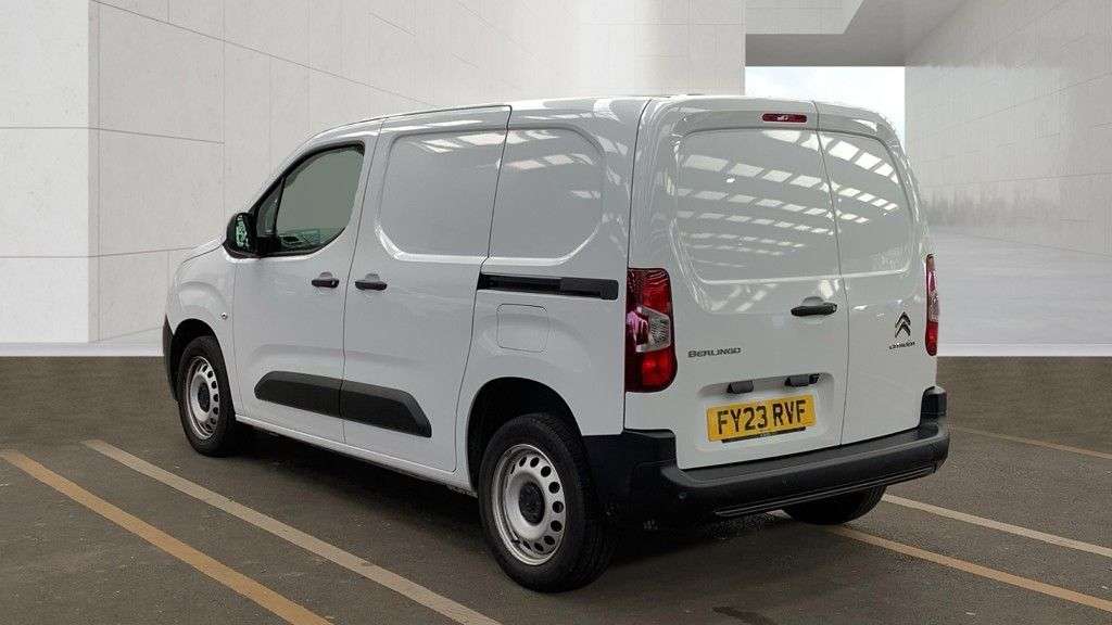 A 2023 CITROEN BERLINGO White 1.2 PureTech Enterprise Pro van, 25,750 miles, Euro 6, 6-Speed manual A 2023 CITROEN BERLINGO White 1.2 PureTech Enterprise Pro van, 25,750 miles, Euro 6, 6-Speed manual