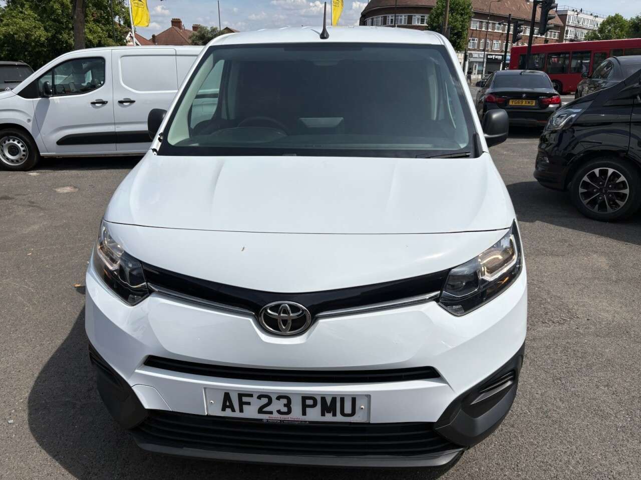 A 2023 TOYOTA PROACE CITY White 1.5 BlueHDi Active van, 39,200 miles, Euro 6, 6-Speed manual, Air Con A 2023 TOYOTA PROACE CITY White 1.5 BlueHDi Active van, 39,200 miles, Euro 6, 6-Speed manual, Air Con