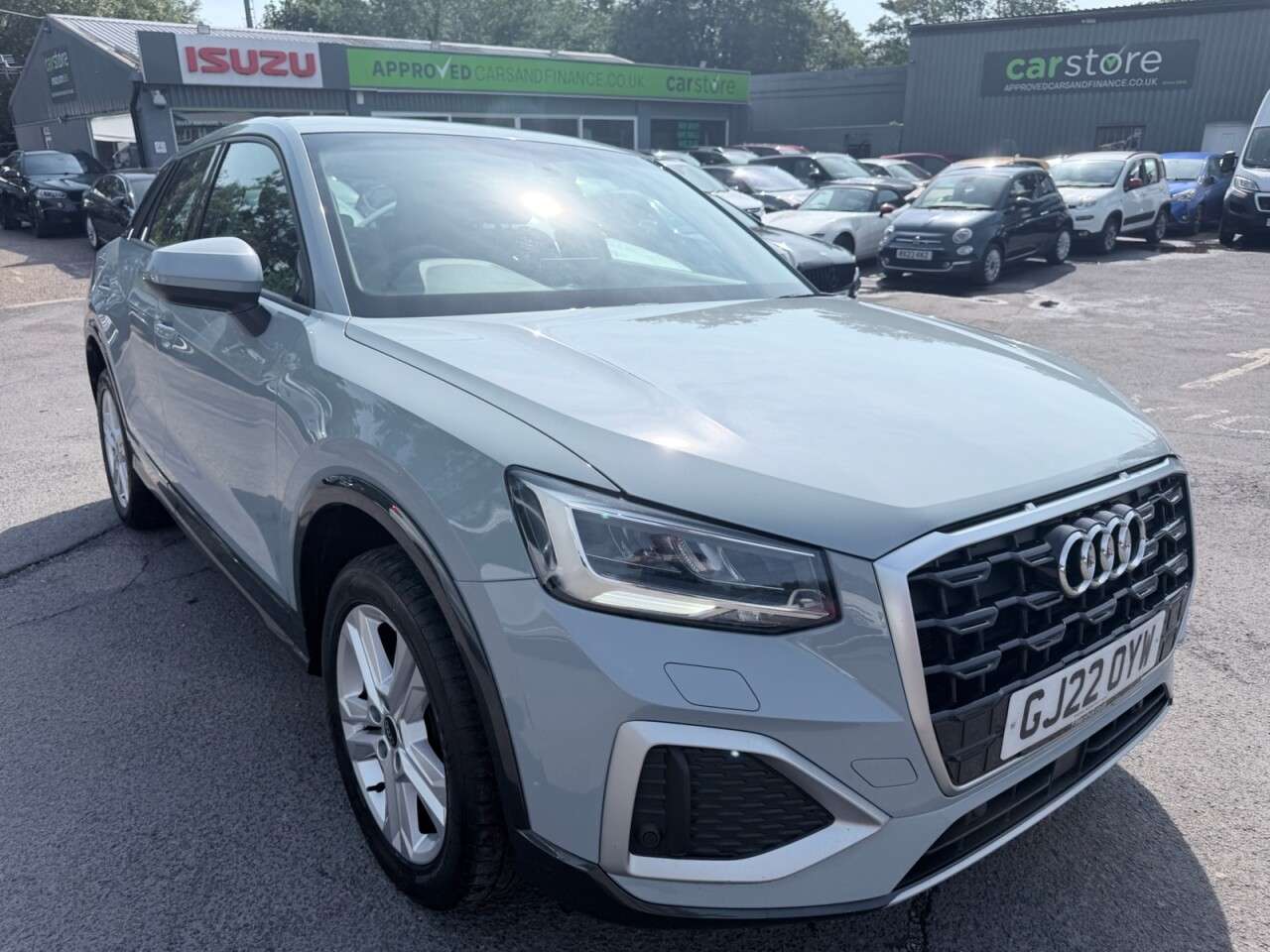 A 2022 AUDI Q2 Grey 1.5 TFSI 35 Sport SUV, 55,320 miles, Euro 6, Automatic, Virtual Cockpi A 2022 AUDI Q2 Grey 1.5 TFSI 35 Sport SUV, 55,320 miles, Euro 6, Automatic, Virtual Cockpi