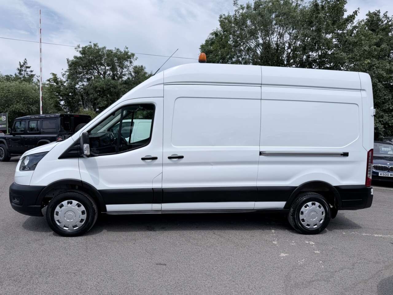 A 2022 FORD TRANSIT White 2.0 350 EcoBlue L3 H3 van, 62,200 miles, Euro 6, 6-Speed manual, Air A 2022 FORD TRANSIT White 2.0 350 EcoBlue L3 H3 van, 62,200 miles, Euro 6, 6-Speed manual, Air