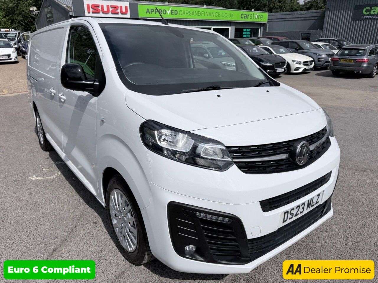 A 2023 VAUXHALL VIVARO White 1.5 Turbo D 2900 Pro L2 van, 48,700 miles, Euro 6, 6-Speed manual, Sa A 2023 VAUXHALL VIVARO White 1.5 Turbo D 2900 Pro L2 van, 48,700 miles, Euro 6, 6-Speed manual, Sa