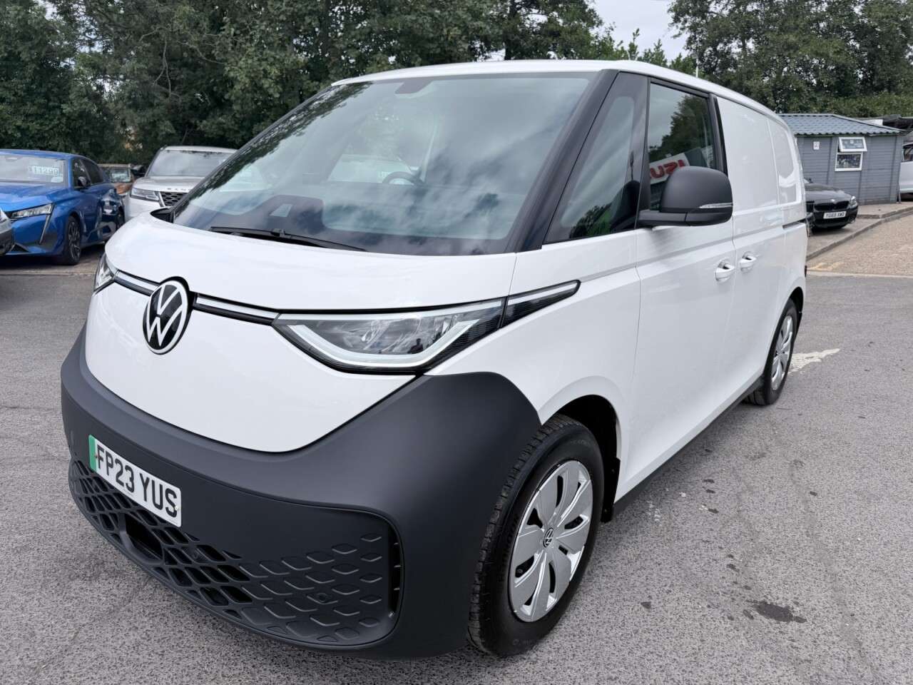 A 2023 VOLKSWAGEN ID. BUZZ CARGO White Pro 77kWh Commerce electric van, 16,200 miles, Automatic, CarPlay/And A 2023 VOLKSWAGEN ID. BUZZ CARGO White Pro 77kWh Commerce electric van, 16,200 miles, Automatic, CarPlay/And