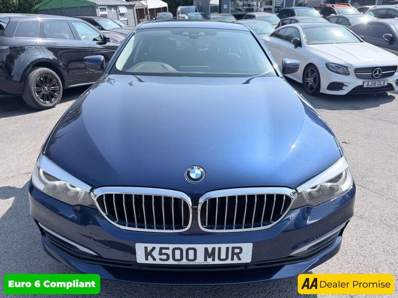 A 2017 BMW 5 SERIES Blue 2.0 520d SE saloon, 34,000 miles, Euro 6, Automatic, Comfort Pack, Lea A 2017 BMW 5 SERIES Blue 2.0 520d SE saloon, 34,000 miles, Euro 6, Automatic, Comfort Pack, Lea
