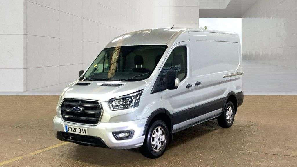 A 2020 FORD TRANSIT Silver 2.0 350 EcoBlue Limited L2 H2 van, 36,100 miles, Euro 6, 6-Speed man A 2020 FORD TRANSIT Silver 2.0 350 EcoBlue Limited L2 H2 van, 36,100 miles, Euro 6, 6-Speed man