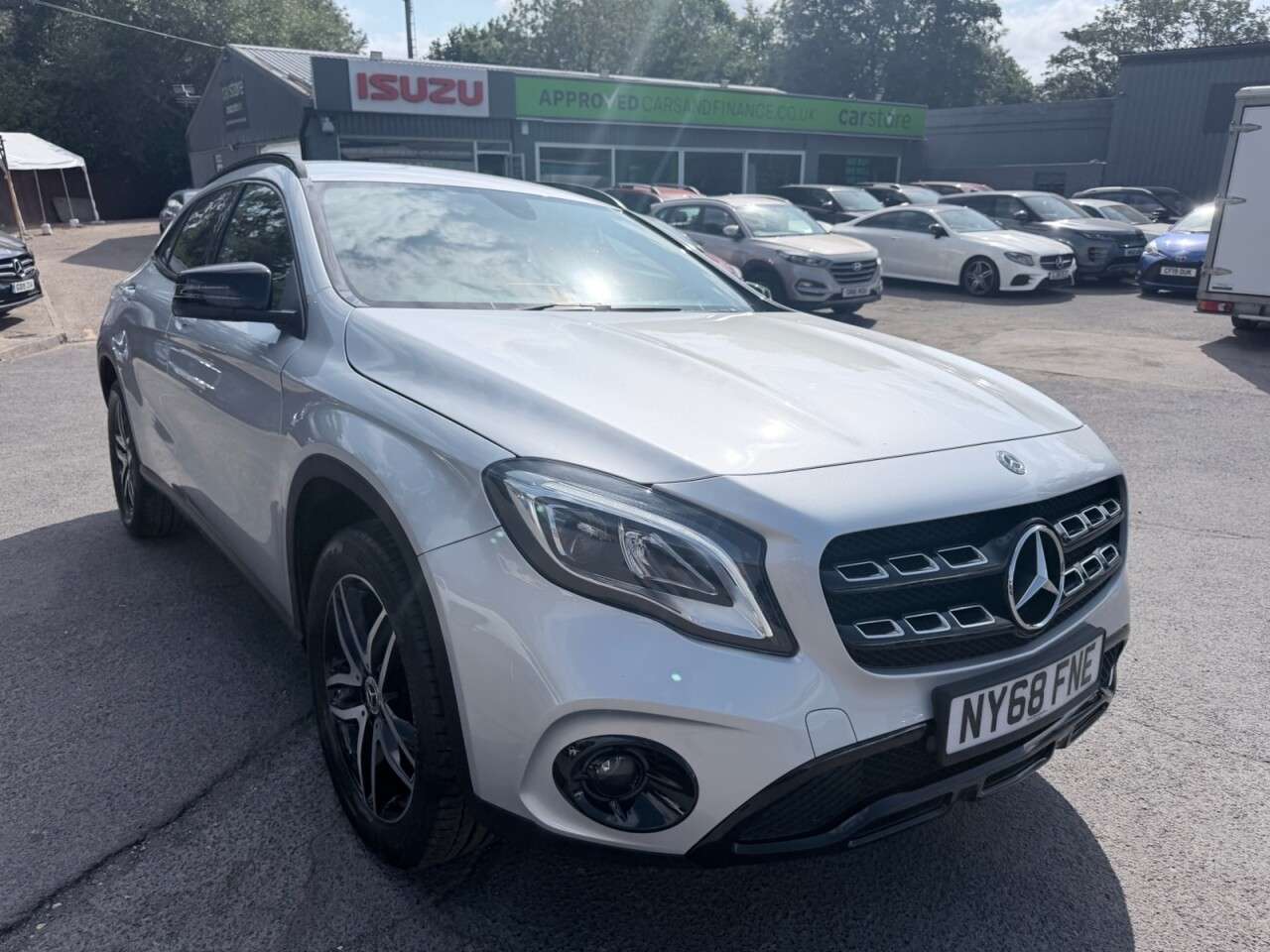 A 2018 MERCEDES-BENZ GLA Silver 1.6 GLA180 Urban Edition SUV, 55,750 miles, Euro 6, Automatic, CarPl A 2018 MERCEDES-BENZ GLA Silver 1.6 GLA180 Urban Edition SUV, 55,750 miles, Euro 6, Automatic, CarPl