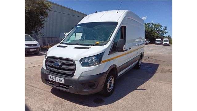 A 2023 FORD TRANSIT White 2.0 350 EcoBlue L3 H3 van, 33,450 miles, Euro 6, 6-Speed manual, Air A 2023 FORD TRANSIT White 2.0 350 EcoBlue L3 H3 van, 33,450 miles, Euro 6, 6-Speed manual, Air