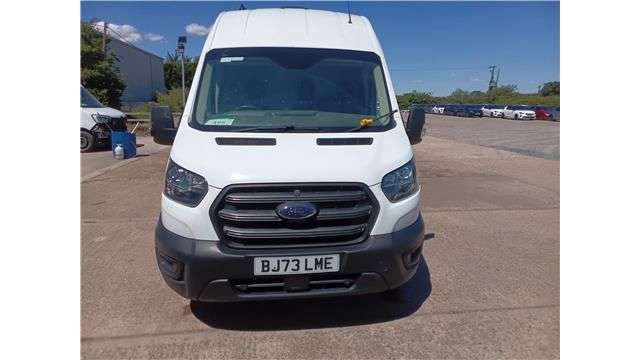 A 2023 FORD TRANSIT White 2.0 350 EcoBlue L3 H3 van, 33,450 miles, Euro 6, 6-Speed manual, Air A 2023 FORD TRANSIT White 2.0 350 EcoBlue L3 H3 van, 33,450 miles, Euro 6, 6-Speed manual, Air