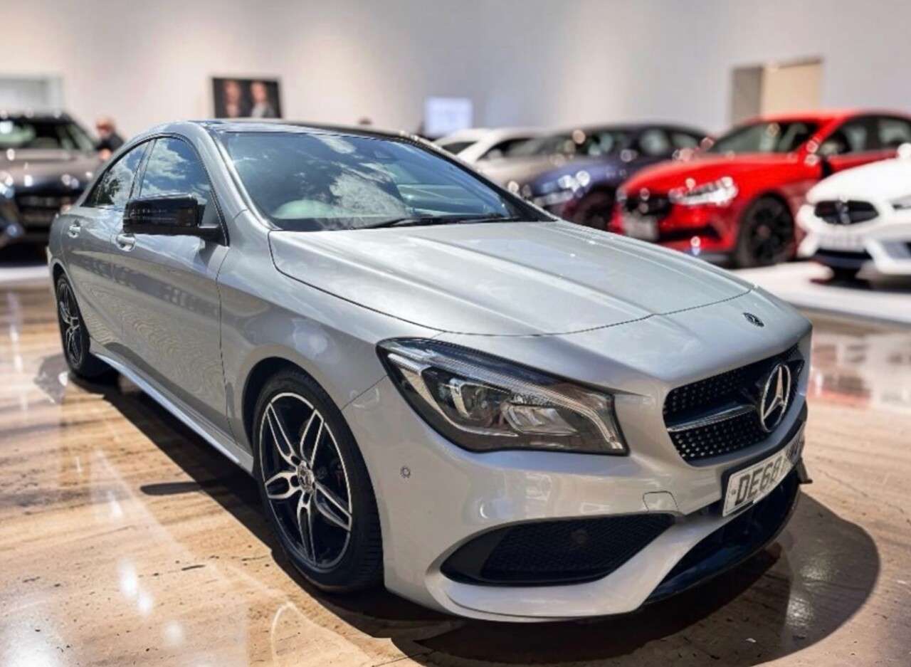 A 2018 MERCEDES-BENZ CLA 2.1 CLA220d AMG Line Coupe 4dr Diesel 7G-DCT Euro 6 (s/s) (177 ps) A 2018 MERCEDES-BENZ CLA 2.1 CLA220d AMG Line Coupe 4dr Diesel 7G-DCT Euro 6 (s/s) (177 ps)