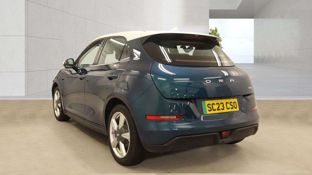 A 2023 GWM FUNKY CAT Green 48kWh First Edition hatchback, 7,600 miles, Electric Automatic, 18in A 2023 GWM FUNKY CAT Green 48kWh First Edition hatchback, 7,600 miles, Electric Automatic, 18in