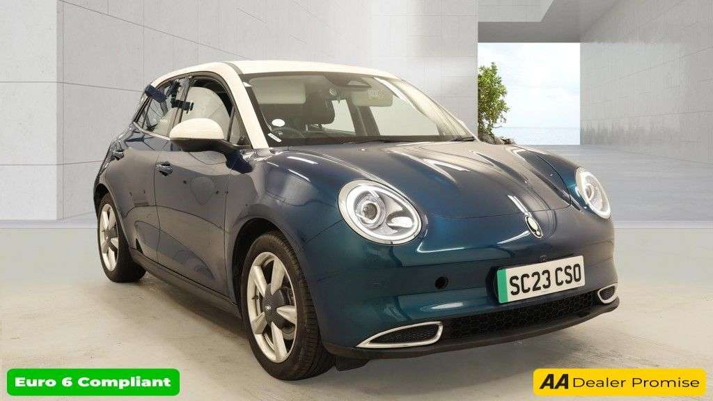 A 2023 GWM FUNKY CAT Green 48kWh First Edition hatchback, 7,600 miles, Electric Automatic, 18in A 2023 GWM FUNKY CAT Green 48kWh First Edition hatchback, 7,600 miles, Electric Automatic, 18in